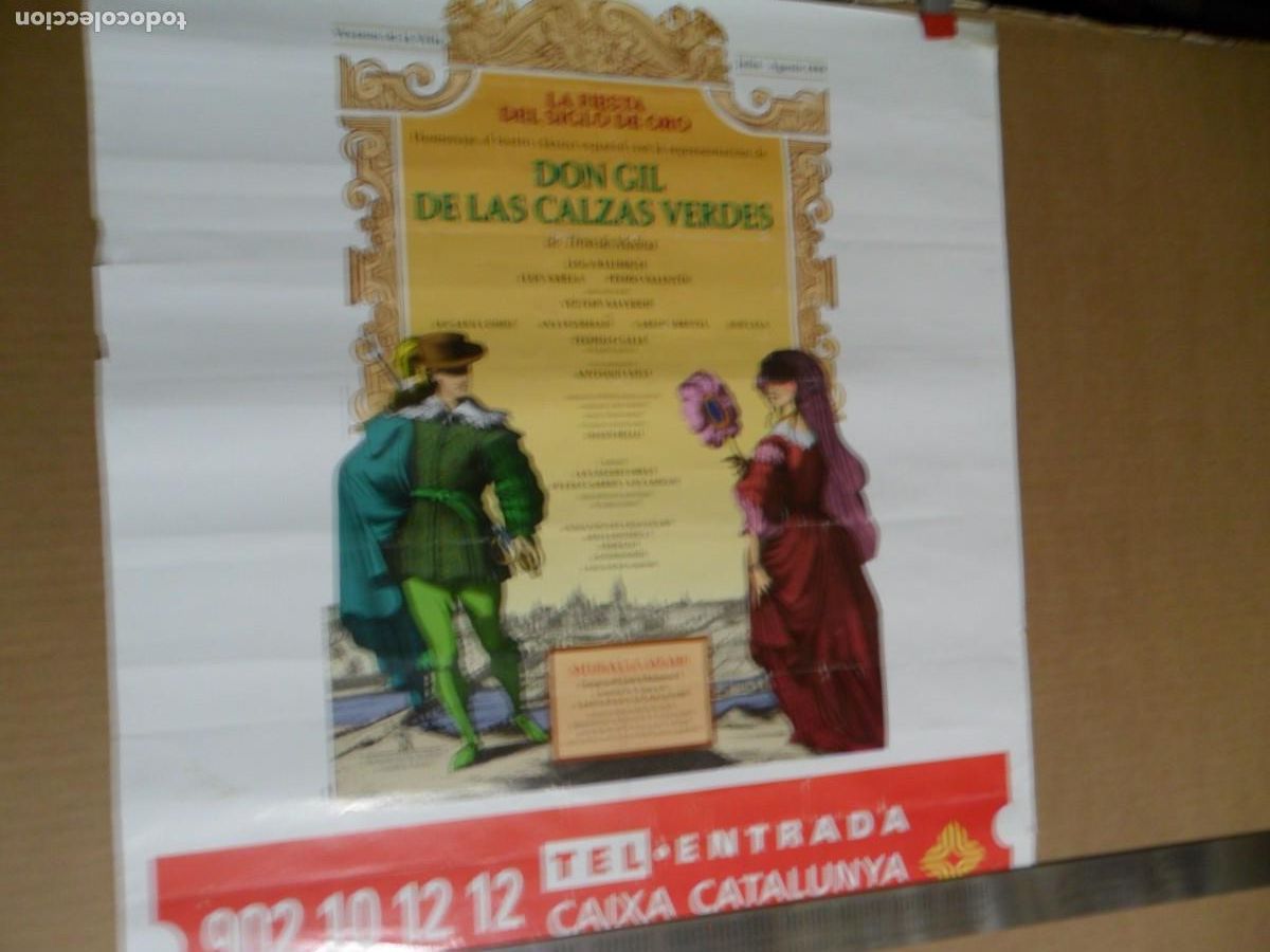 Carteles espect&aacute;culos: DON GIL DE LAS CALZAS VERDES - Foto 1
