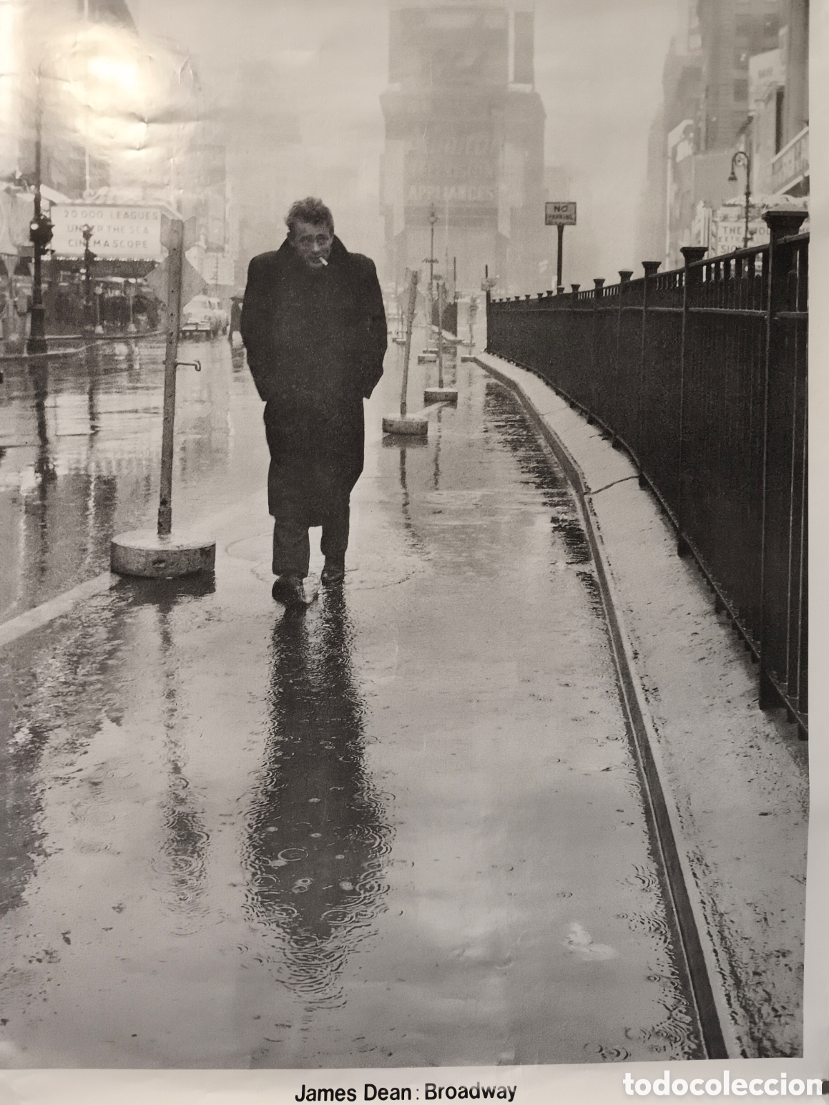 Carteles espect&aacute;culos: Poster James Dean Broadway 90 x 65 cm - Foto 1