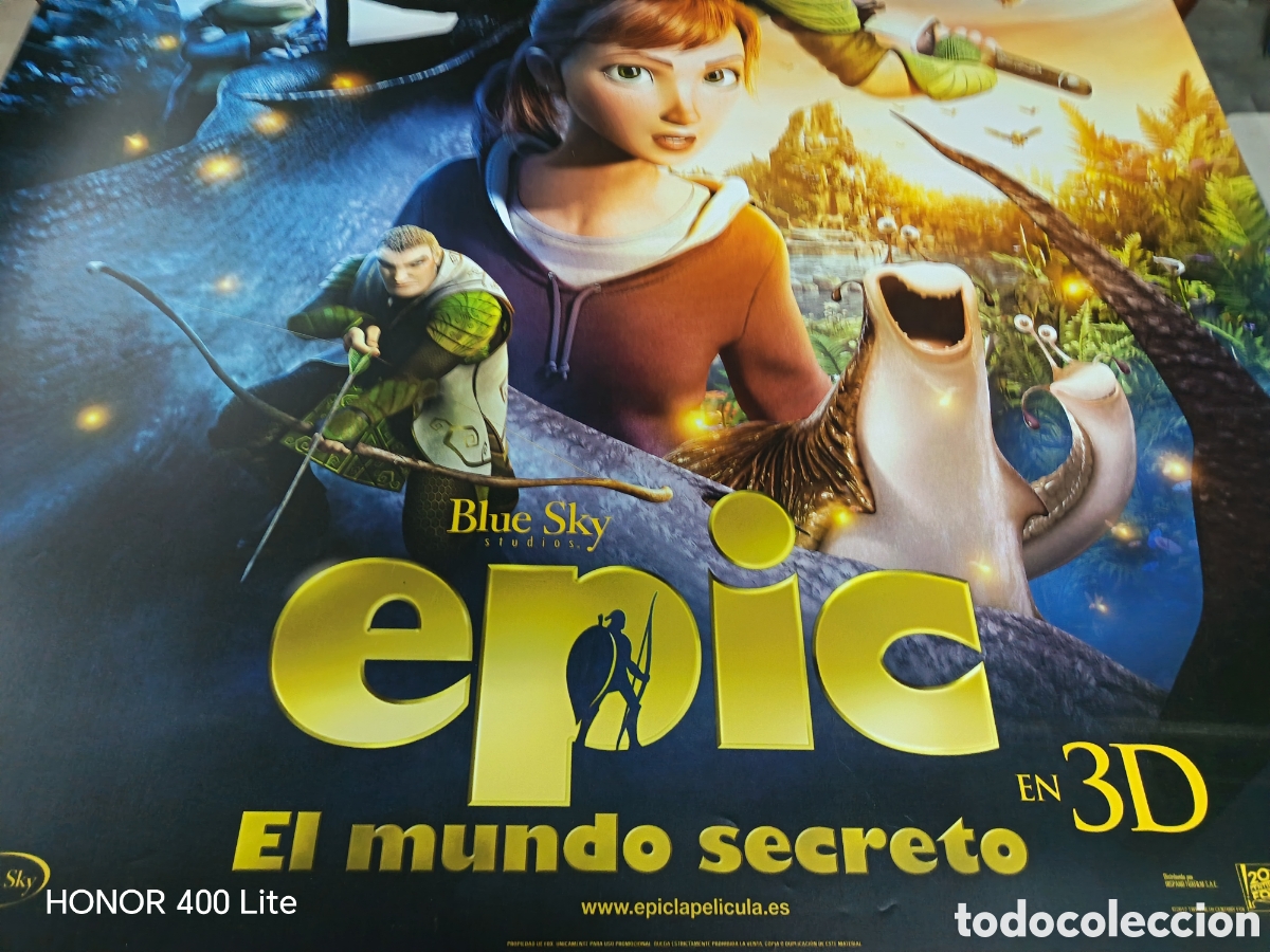 Carteles espect&aacute;culos: Cartel de Cine Gran Formato Epic 3D - Foto 3