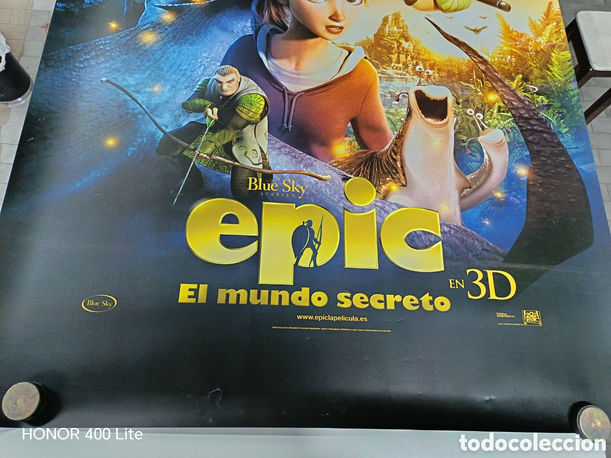 Carteles espect&aacute;culos: Cartel de Cine Gran Formato Epic 3D - Foto 4