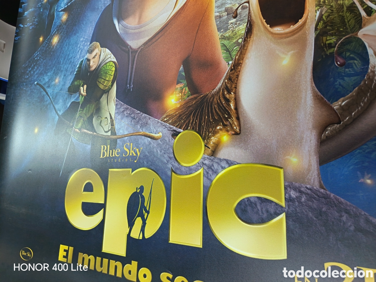 Carteles espect&aacute;culos: Cartel de Cine Gran Formato Epic 3D - Foto 10