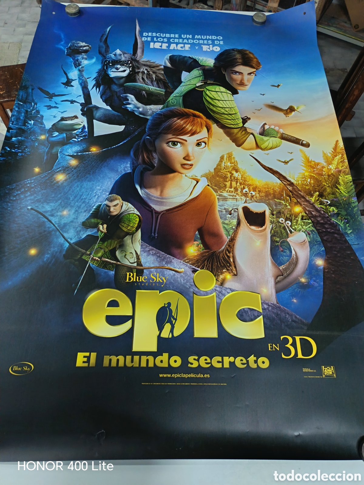 Carteles espect&aacute;culos: Cartel de Cine Gran Formato Epic 3D - Foto 1