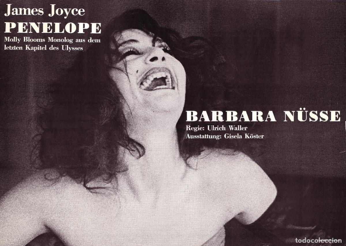 Carteles espect&aacute;culos: Penelope, by James Joyce. Dir. Ulrich Waller (Barbara N&uuml;sse) - Foto 1