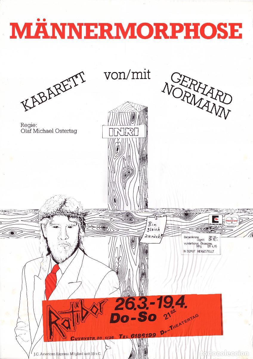 Carteles espect&aacute;culos: M&auml;nnermorphose, by Gerhard Normann. Dir Olaf Michael Osterlag (Ratibor) A1 - Foto 1
