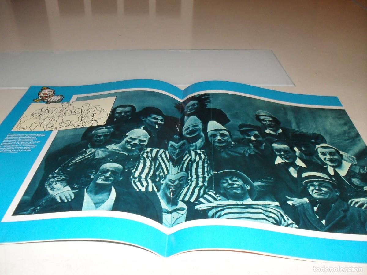 Carteles Espect&aacute;culos: BELLO POSTER,DEDICADO AL CIRCO,CON 17 FAMOSOS PAYASOS DE LA EPOCA,NOVA,1979
