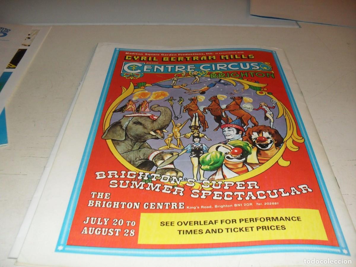 Carteles Espect&aacute;culos: BELLO POSTER DEDICADO AL CIRCO DE CIRYL BERTRAM MILLS,NOVA,1979