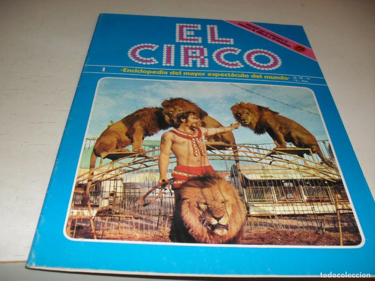 Carteles Espect&aacute;culos: FASCICULO EL CIRCO N&ordm; 1,DE 75,EDICIONES NOVA,1979