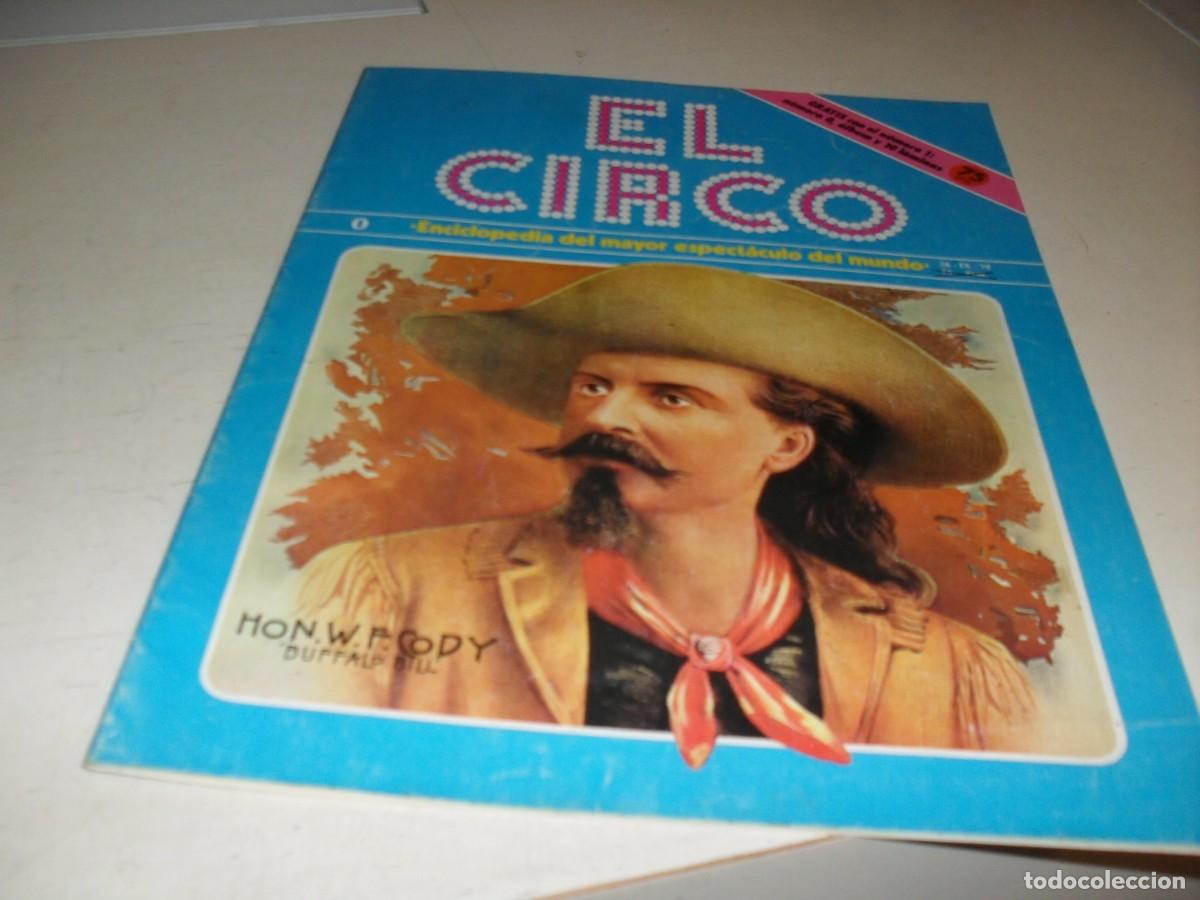 Carteles Espect&aacute;culos: FASCICULO EL CIRCO N&ordm; 0,DE 75,CON BUFFALO BILL EN PORTADA,EDICIONES NOVA,1979