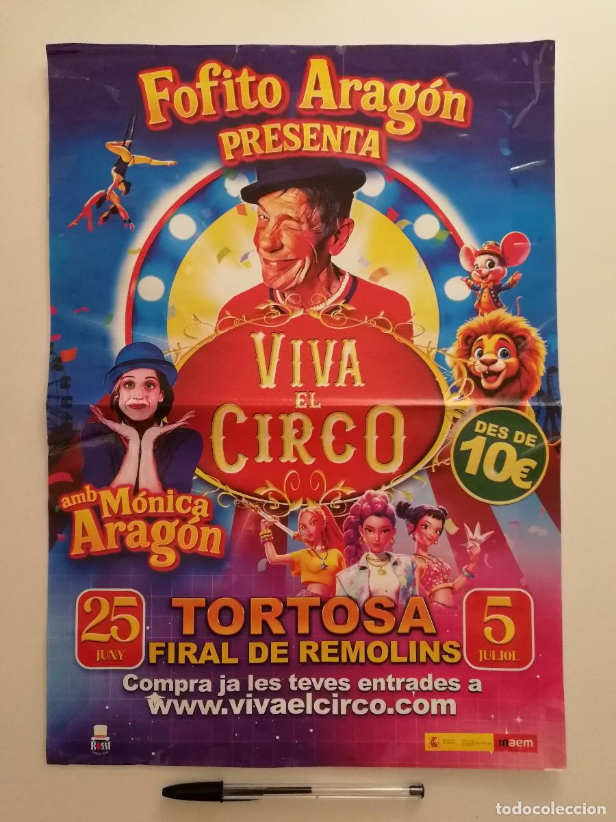 Carteles espect&aacute;culos: CARTEL ORIGINAL -A3- FOFITO VIVA EL - CIRCO
