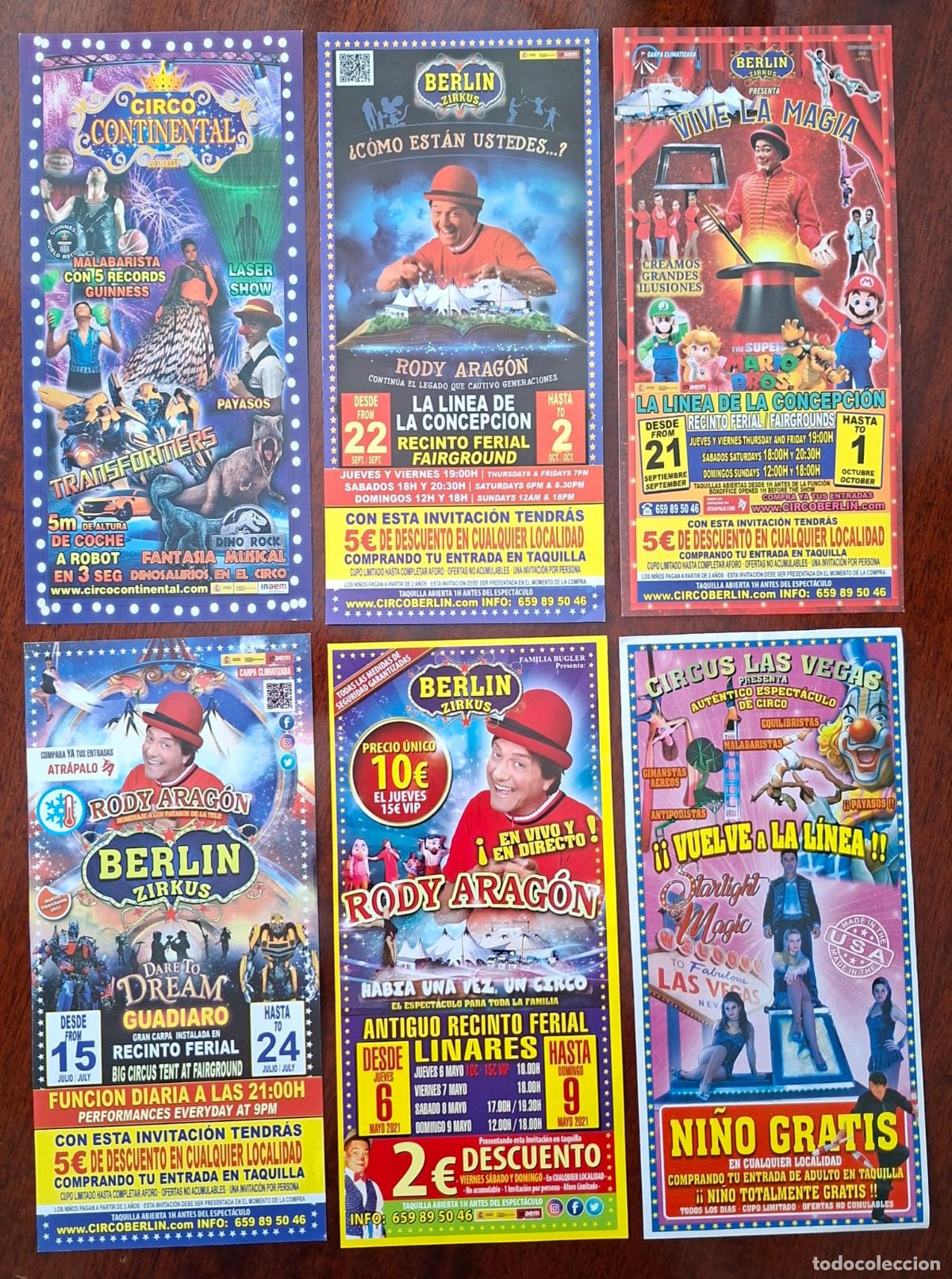 Carteles espect&aacute;culos: PUBLICIDAD DE CIRCOS. 26 DIFERENTES - Foto 2