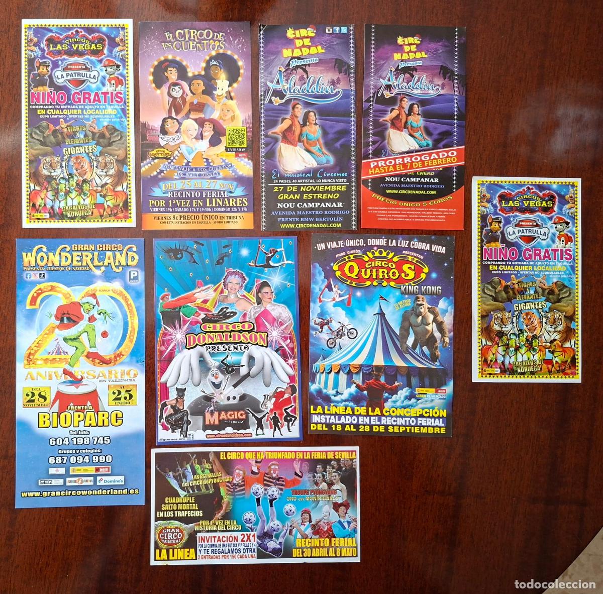 Carteles espect&aacute;culos: PUBLICIDAD DE CIRCOS. 26 DIFERENTES - Foto 3
