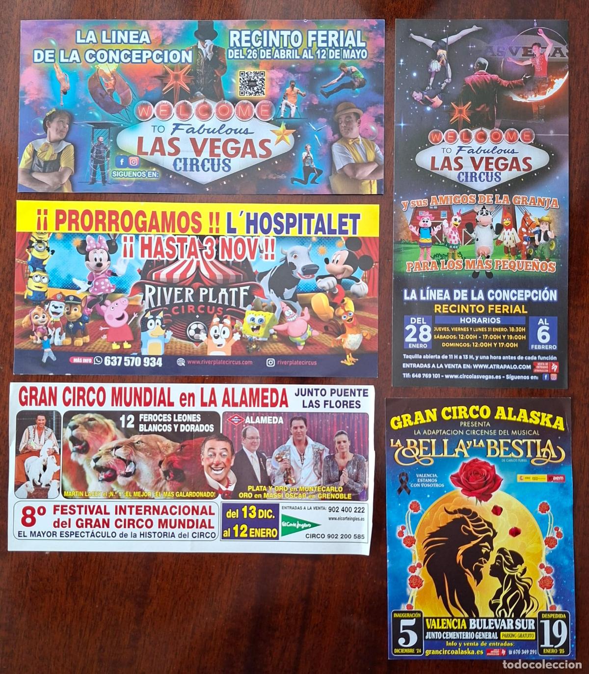 Carteles espect&aacute;culos: PUBLICIDAD DE CIRCOS. 26 DIFERENTES - Foto 4