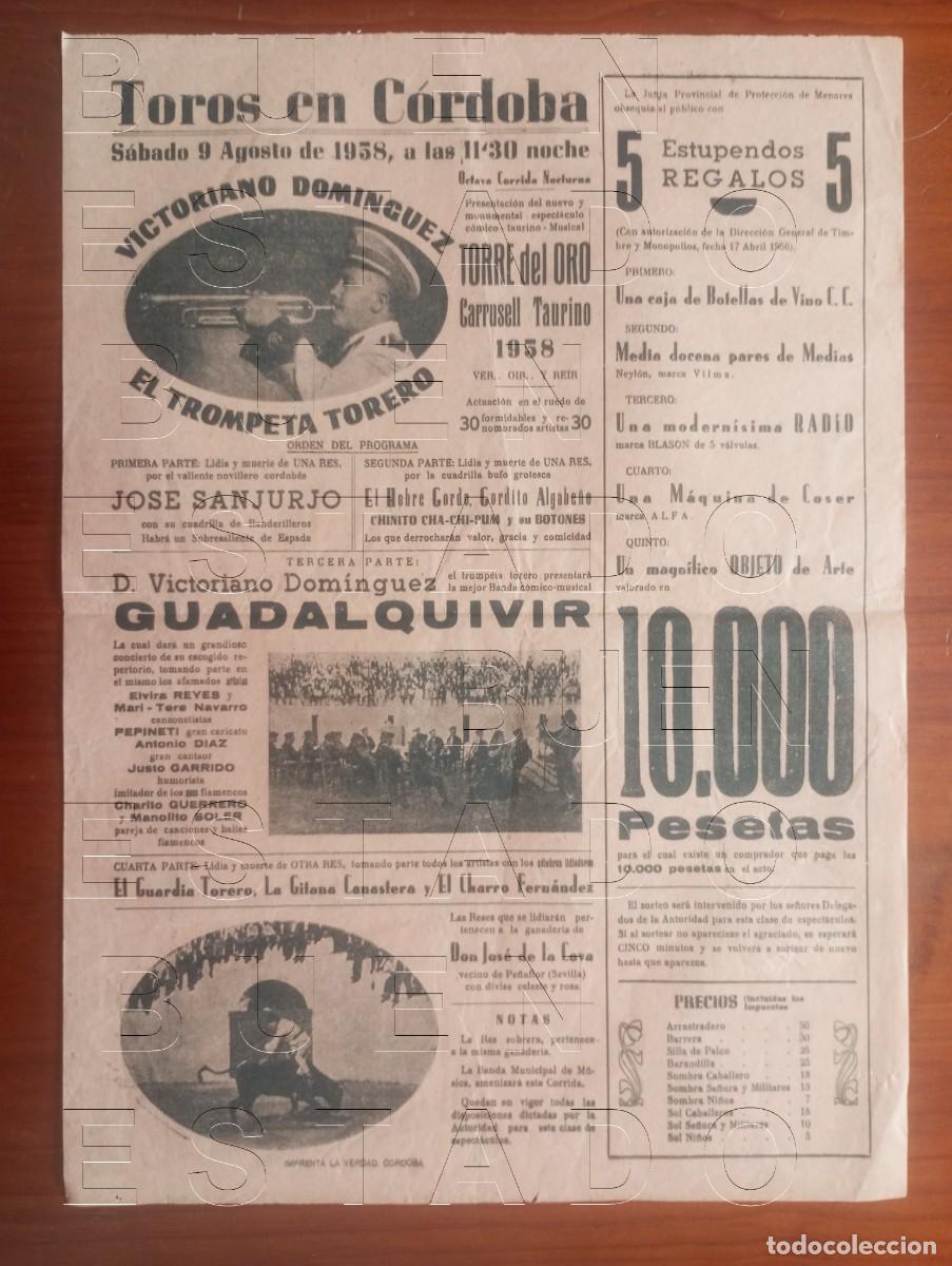 Carteles espect&aacute;culos: CORDOBA 1958 CARAVANA DE LA RISA 43X31 ESPECTACULO GRAN CARTEL GENUINO C30