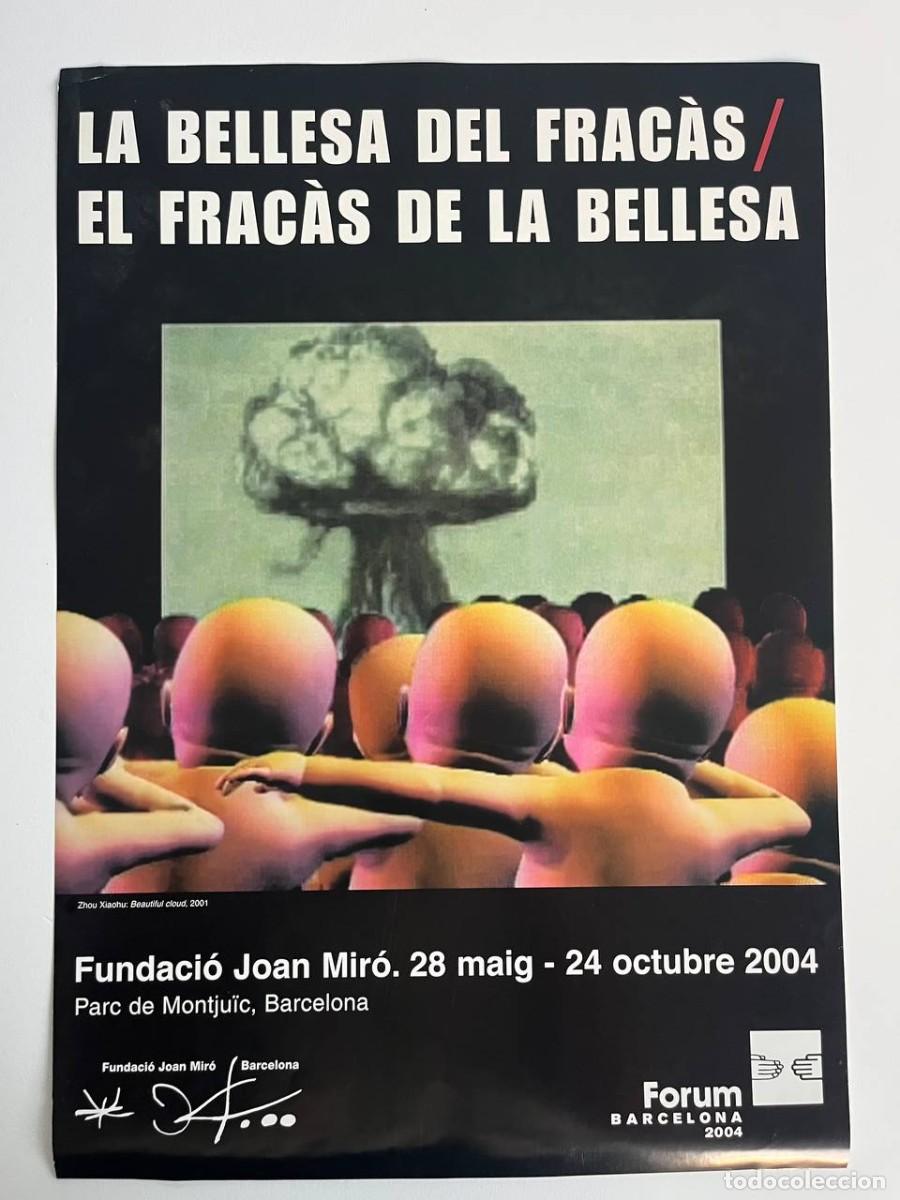 Carteles espect&aacute;culos: Cartel original de exposici&oacute;n de Zhou Xiaohu &ndash; La belleza del fracaso / El fracaso de la belleza &ndash; F