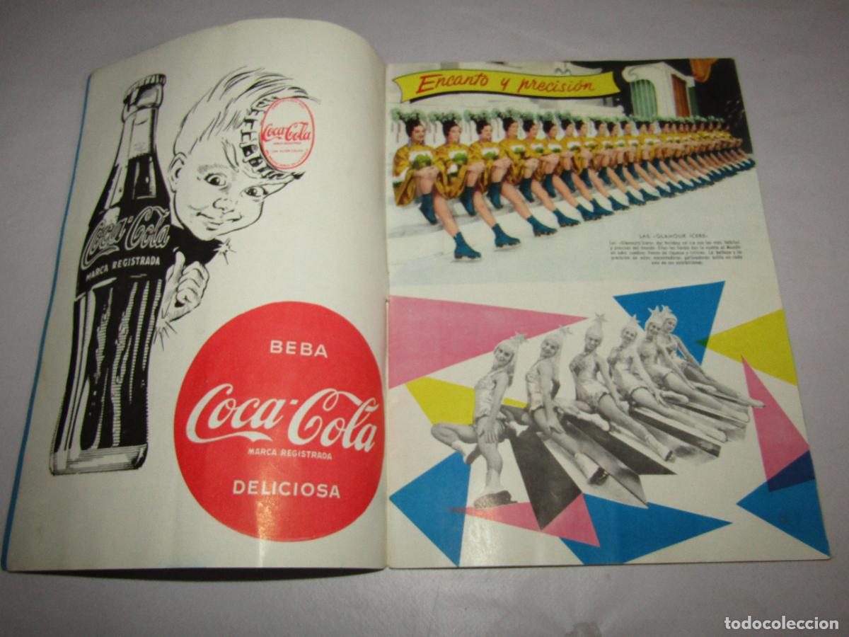Carteles espect&aacute;culos: Antiguo Programa del HOLIDAY ON ICE en Espa&ntilde;a del A&ntilde;o 1960 - Foto 5