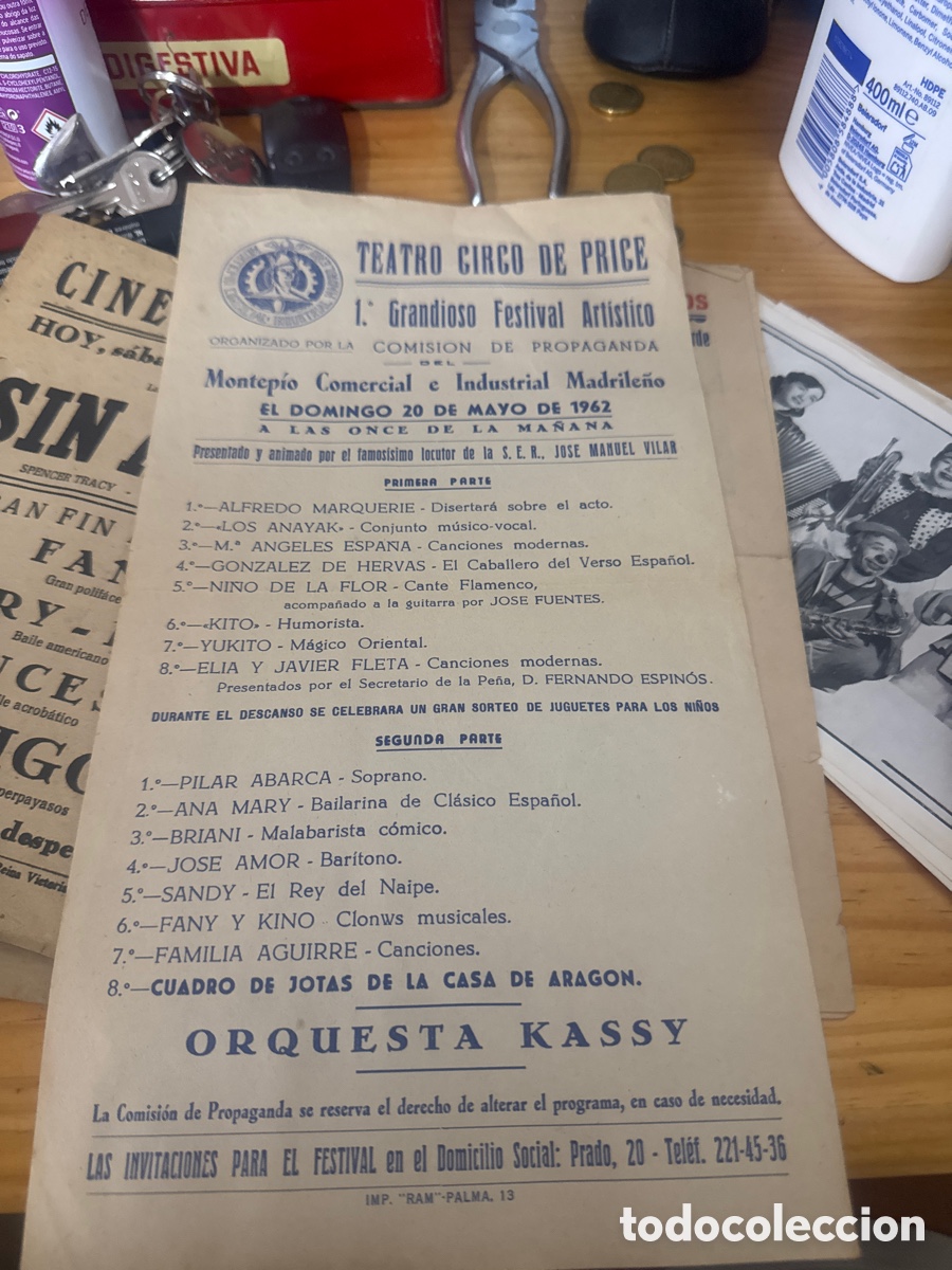 Carteles espect&aacute;culos: Cartel, festival art&iacute;stico, teatro, circo de Prince