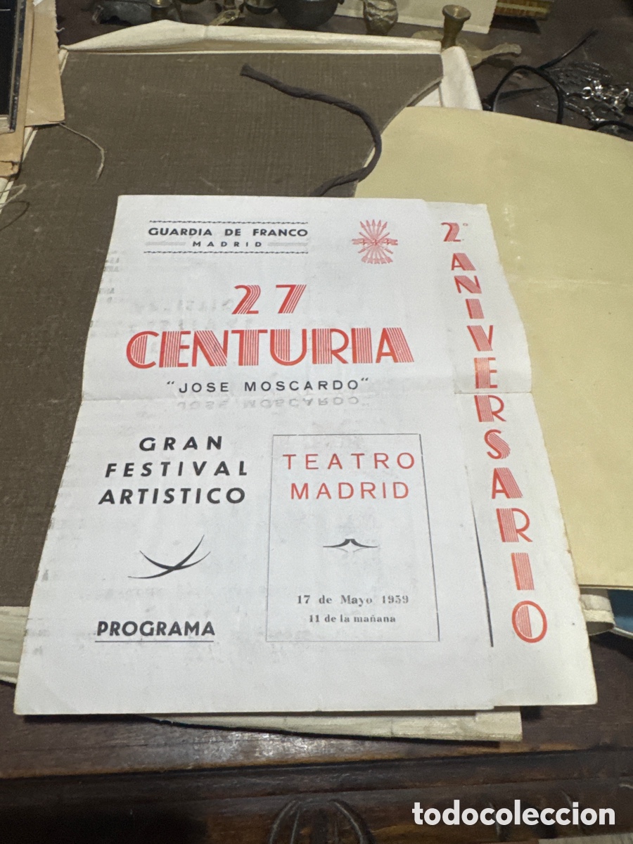 Carteles espect&aacute;culos: Gran festival art&iacute;stico, programa teatro de Madrid - Foto 1