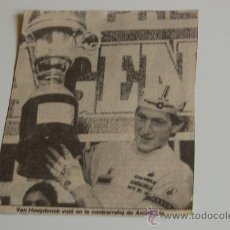 Coleccionismo deportivo: CICLISMO : RECORTE DE VAN HOOYDONCK. 1988