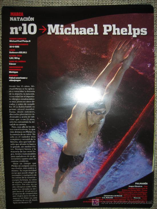 Coleccionismo deportivo: NATACI&Oacute;N - MICHAEL PHELPS - Foto 1