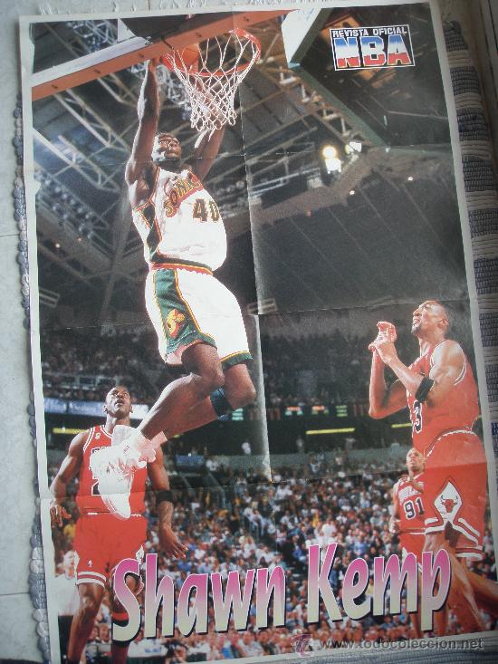 Coleccionismo deportivo: NBA  Shaw  Kemp - Foto 1