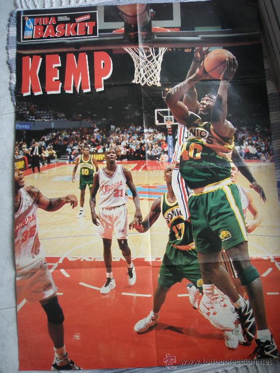 Coleccionismo deportivo: NBA  Kemp - Foto 1