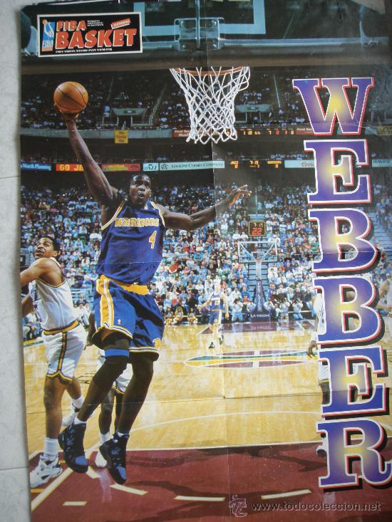 Coleccionismo deportivo: NBA  Webber - Foto 1