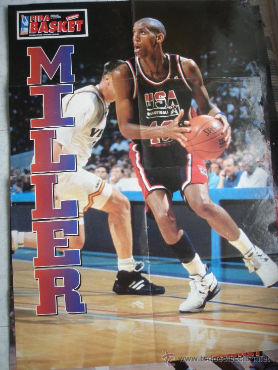 Coleccionismo deportivo: NBA  MILLER - Foto 1
