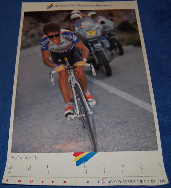 Coleccionismo deportivo: Pedro Delgado - Banesto - Foto 1