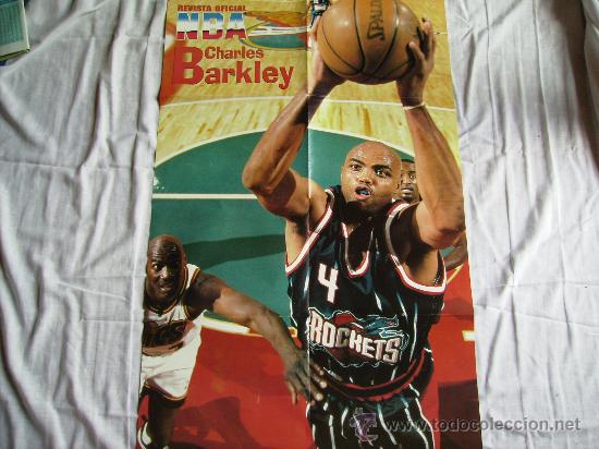 Coleccionismo deportivo: POSTER DE CHARLES BARKLEY - Foto 1