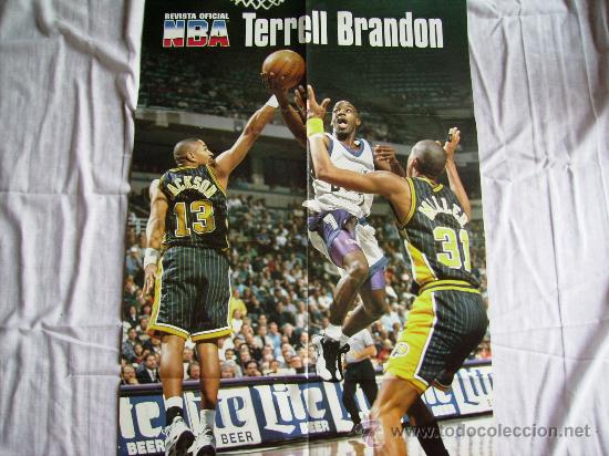Coleccionismo deportivo: POSTER DE TERRELL BRANDON - Foto 1