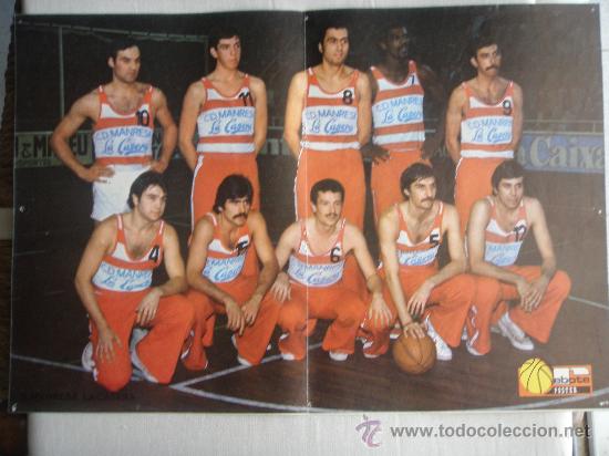 Coleccionismo deportivo: CD Manresa - La Casera - Baloncesto- - Foto 1