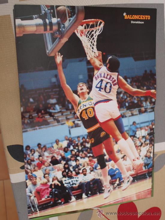 Coleccionismo deportivo: POSTER NBA JAMES DONALDSON - Foto 1