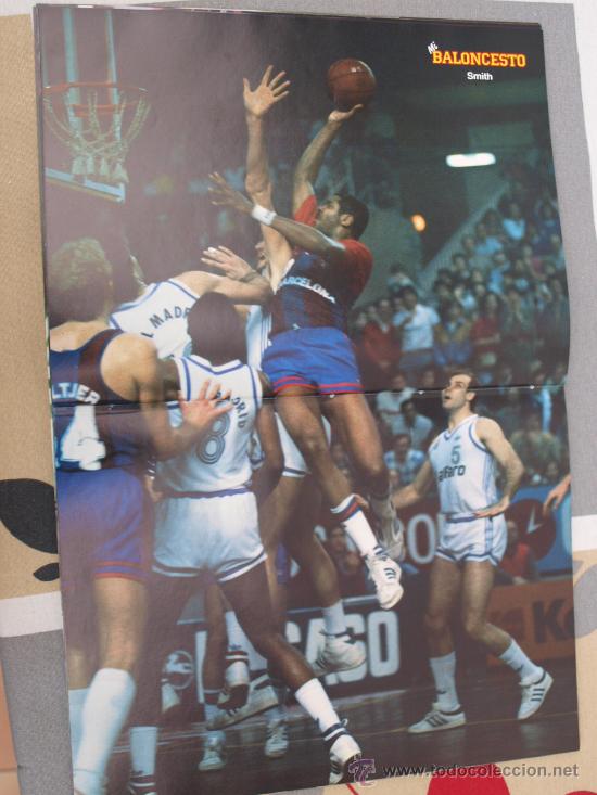 Coleccionismo deportivo: POSTER BALONCESTO SMITH BARCELONA - Foto 1
