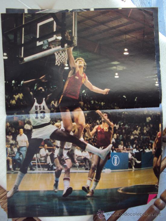Coleccionismo deportivo: Espa&ntilde;a -USA . Basket. - Foto 1