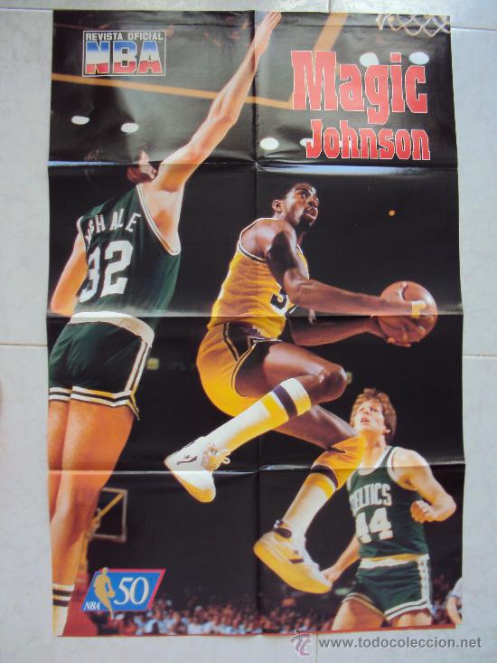 Coleccionismo deportivo: Magic Johson . NBA - - Foto 1