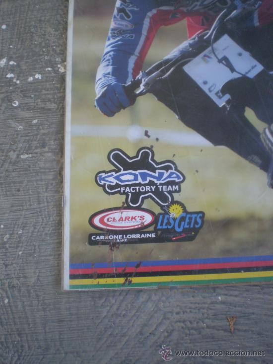 Coleccionismo deportivo: CUADRO POSTE FABIEN BAREL - Foto 2