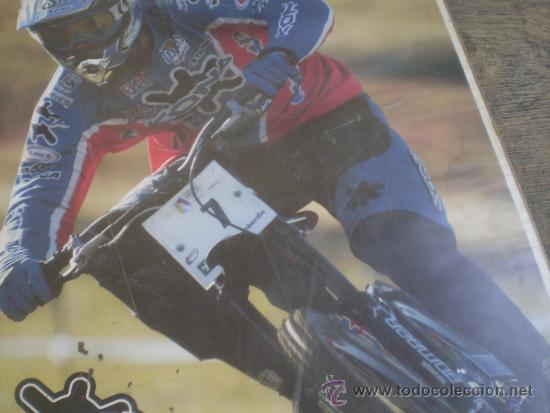 Coleccionismo deportivo: CUADRO POSTE FABIEN BAREL - Foto 4