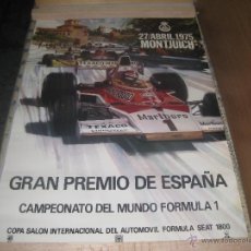 Coleccionismo deportivo: ORIGINAL,GRAN PREMIO DE ESPAÑA MONJUIT 1975. Lote 53017981