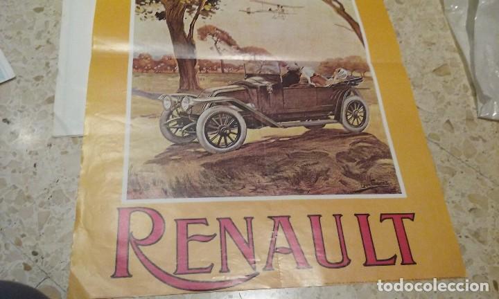 Coleccionismo deportivo: poster renault - Foto 2