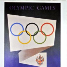 Coleccionismo deportivo: CARTEL JUEGOS OLÍMPICOS MELBOURNE 1956 EDICIÓN ESPECIAL , 29.8 X 21 CMS