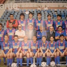 Coleccionismo deportivo: POSTER LEVANTE 1989-90