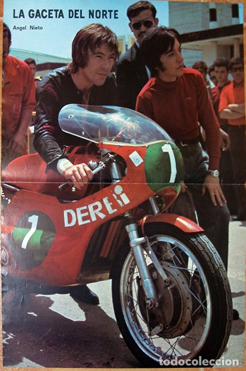 poster motociclismo angel nieto. moto derbi. ga - Comprar ...