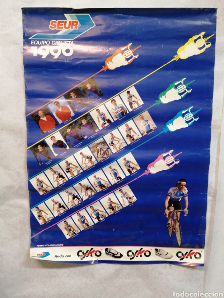 Coleccionismo deportivo: Equipo ciclista Seur - Foto 1