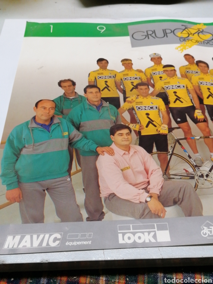 Coleccionismo deportivo: Equipo ciclista once 1989 - Foto 2