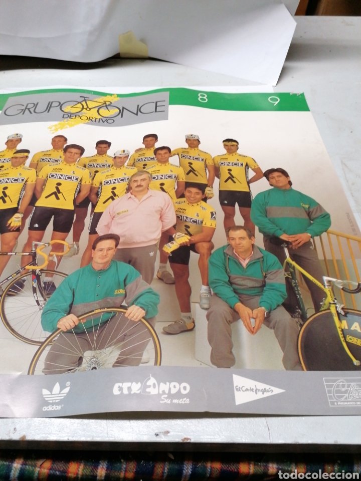 Coleccionismo deportivo: Equipo ciclista once 1989 - Foto 3