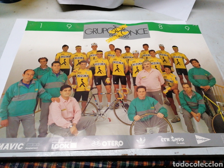 Coleccionismo deportivo: Equipo ciclista once 1989 - Foto 1