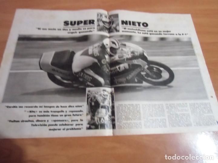 Coleccionismo deportivo: P&oacute;ster Angel Nieto - Foto 1