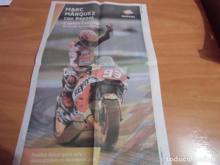 Coleccionismo deportivo: P&oacute;ster Marc M&aacute;rquez. A&ntilde;o 2017 - Foto 1
