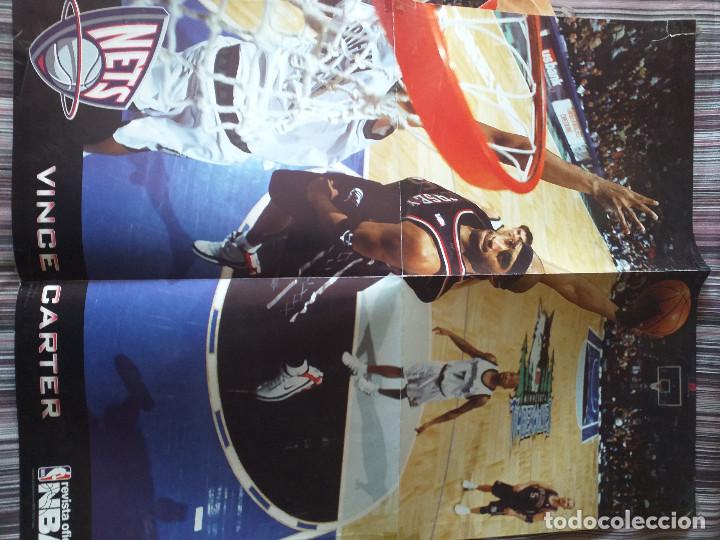 Coleccionismo deportivo: LOTE 17 POSTERS CARTELES NBA REVISTA OFICIAL TODOS FOTO PAU GASOL WILKINS KIDD CALDERÓN - Foto 6 - 236949090