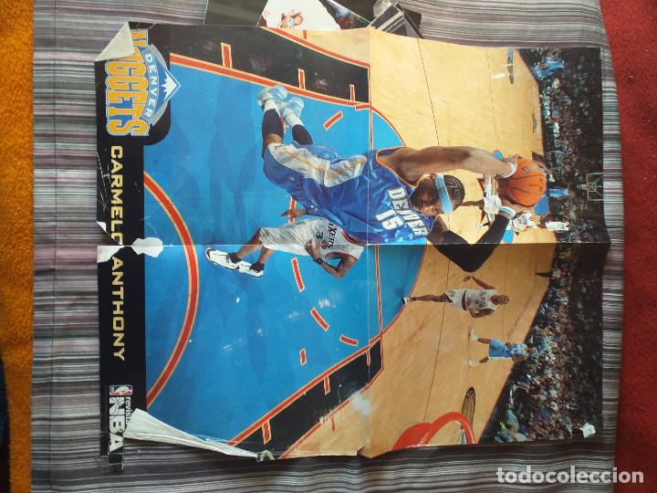 Coleccionismo deportivo: LOTE 17 POSTERS CARTELES NBA REVISTA OFICIAL TODOS FOTO PAU GASOL WILKINS KIDD CALDERÓN - Foto 10 - 236949090